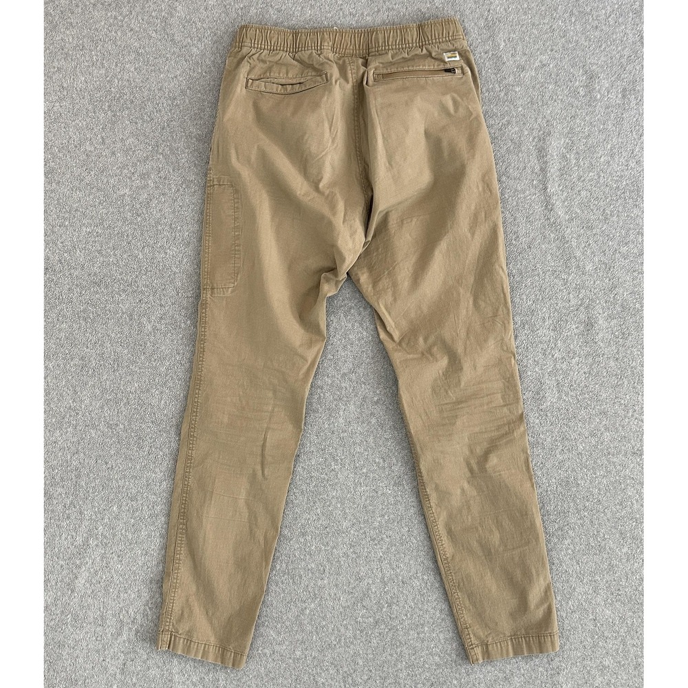 Vuori Pants Mens Small Khaki Jogger Stretch Travel Ripstop Climber Casual V412 - Picture 9 of 10